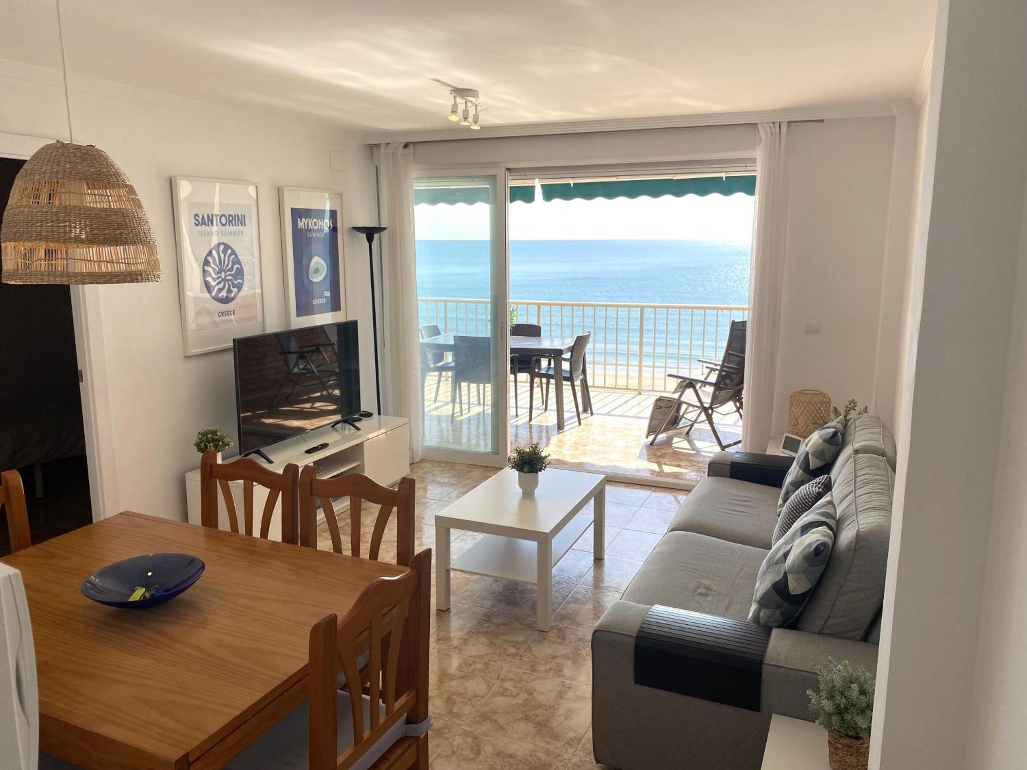 Beachfront And Renovated Apartment Cullera Exteriör bild
